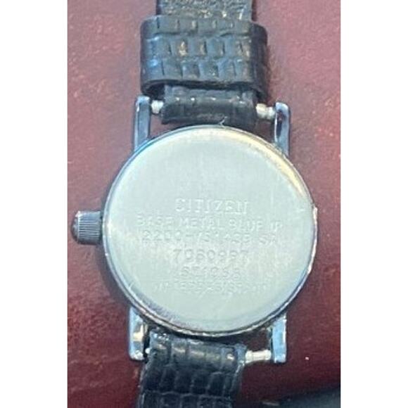 Women's Petite 18mm Citizen Noblia Watch, All Black with Gold Tone Accents,2200- - Picture 4 of 4